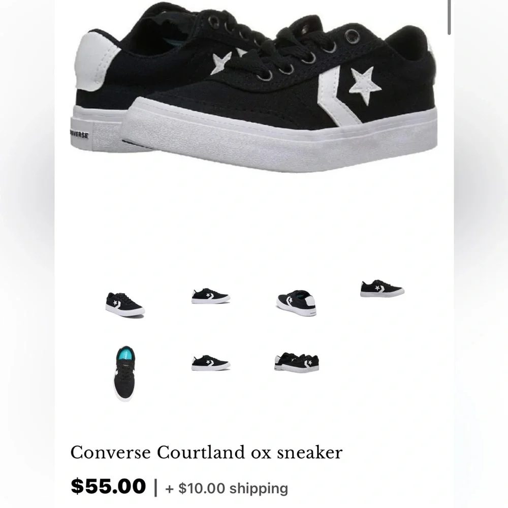 Converse Courtland Ox‎ Sneaker/Shoe | New in BOX/NWT!! 👟🖤